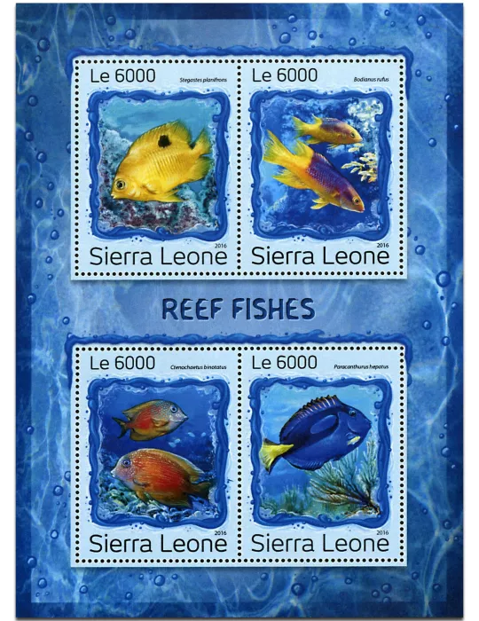 n° 6565 - Timbre SIERRA LEONE Poste
