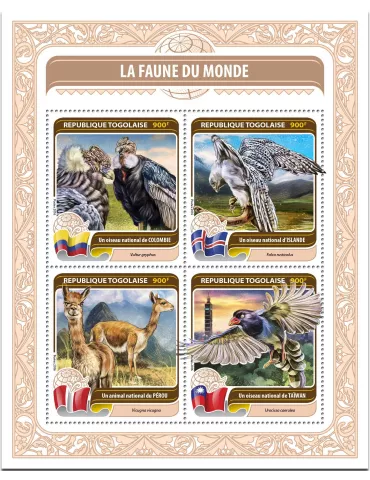 n° 5190 - Timbre TOGO  Poste
