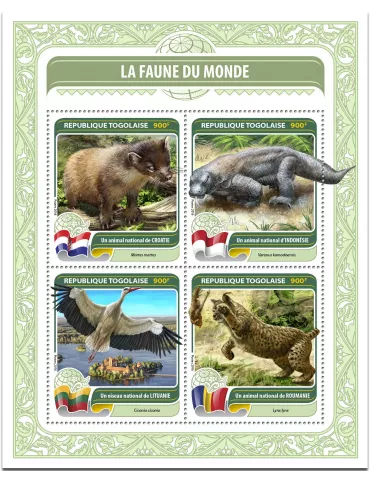 n° 5194 - Timbre TOGO  Poste