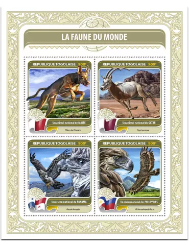 n° 5218 - Timbre TOGO  Poste