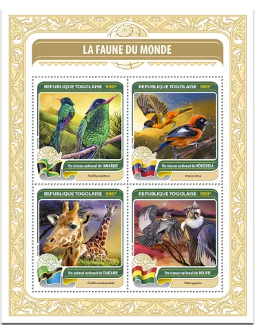 n° 5222 - Timbre TOGO  Poste