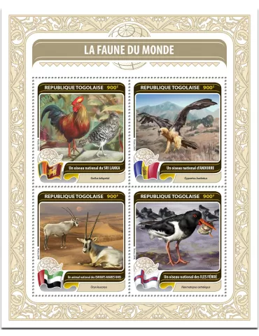 n° 5234 - Timbre TOGO  Poste
