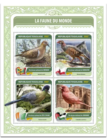 n° 5238 - Timbre TOGO  Poste