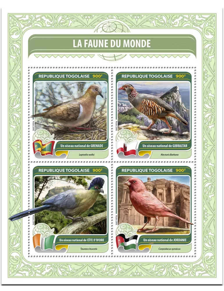 n° 5238 - Timbre TOGO  Poste