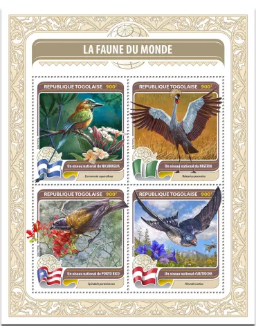 n° 5250 - Timbre TOGO  Poste