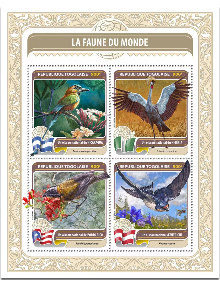 n° 5250 - Timbre TOGO  Poste
