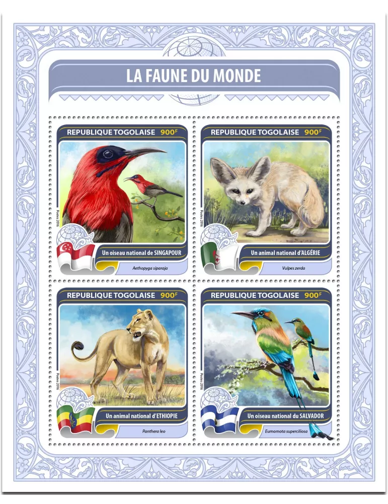 n° 5262 - Timbre TOGO  Poste