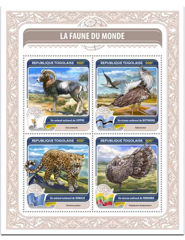 n° 5266 - Timbre TOGO  Poste