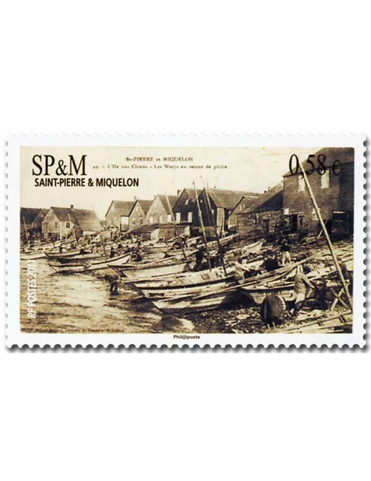 n° 1002/1005 (BF 16) -  Timbre Saint-Pierre et Miquelon Poste