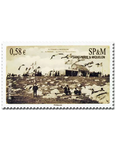 n° 1002/1005 (BF 16) -  Timbre Saint-Pierre et Miquelon Poste 2