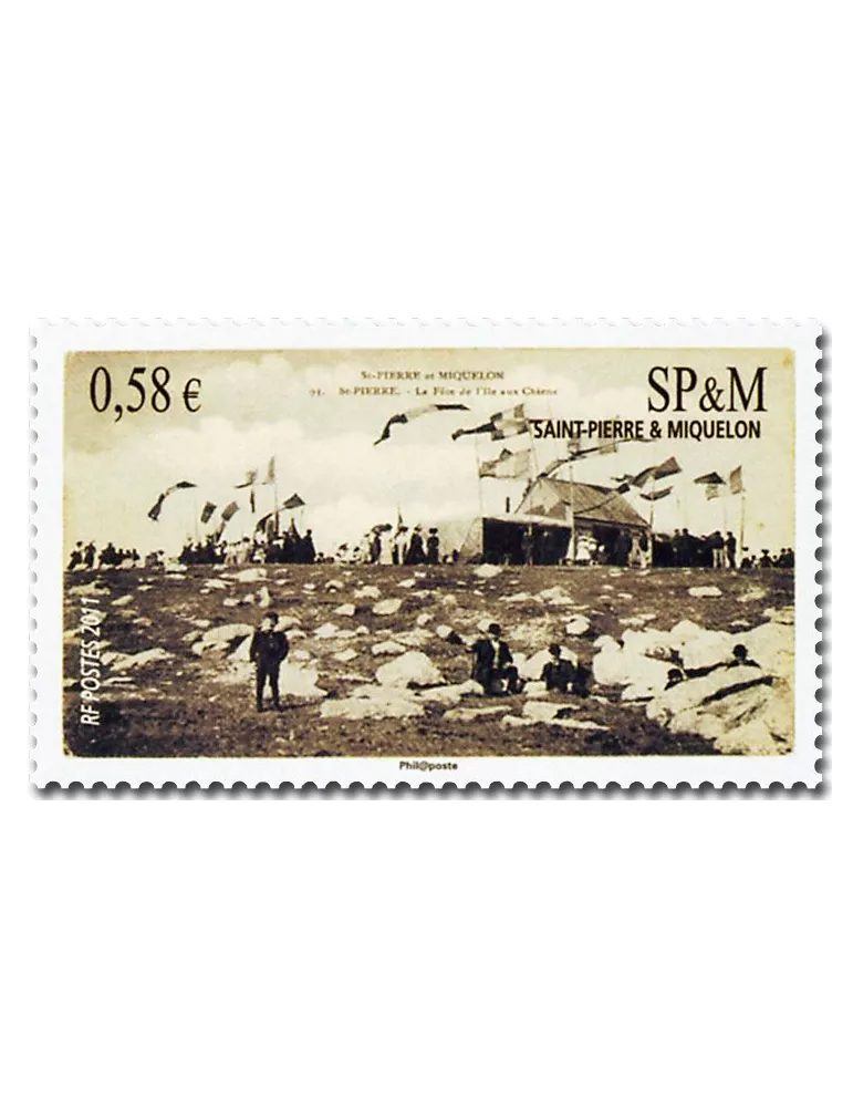 n° 1002/1005 (BF 16) -  Timbre Saint-Pierre et Miquelon Poste