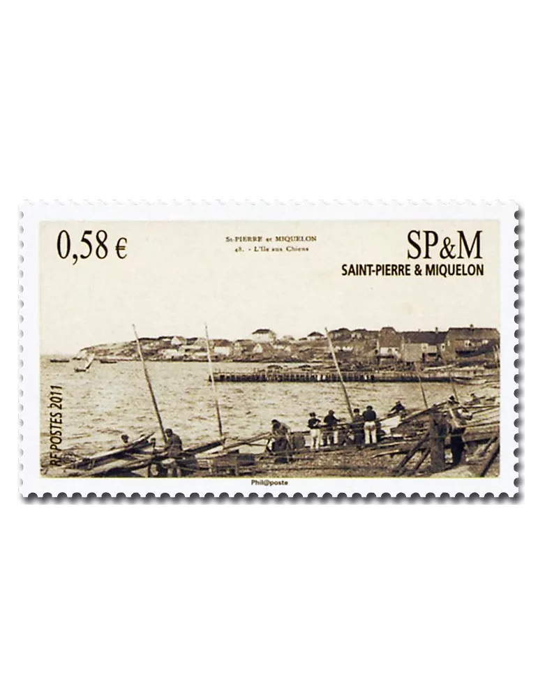 n° 1002/1005 (BF 16) -  Timbre Saint-Pierre et Miquelon Poste