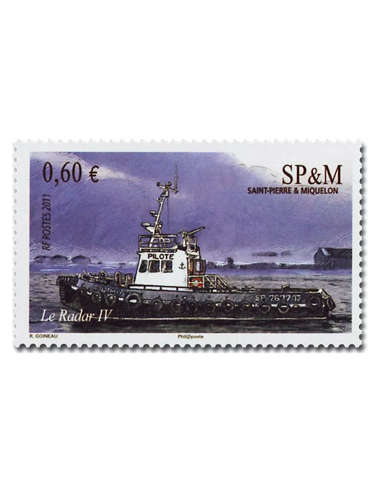 n° 1010/1013 (BF 17) -  Timbre Saint-Pierre et Miquelon Poste