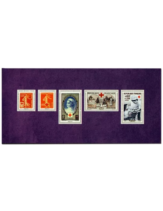 n° 95 -  Timbre France Blocs souvenirs