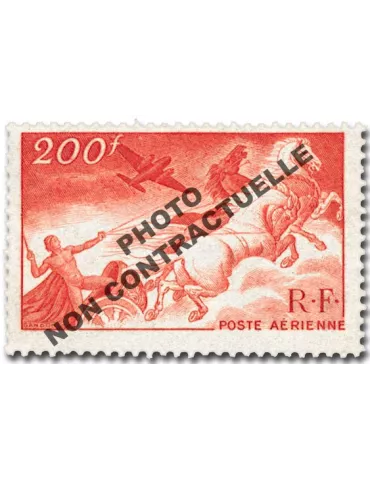 n° 19a -  Timbre France Poste aérienne