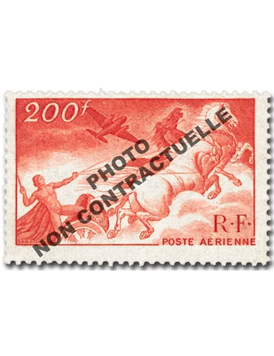 n° 19a -  Timbre France Poste aérienne