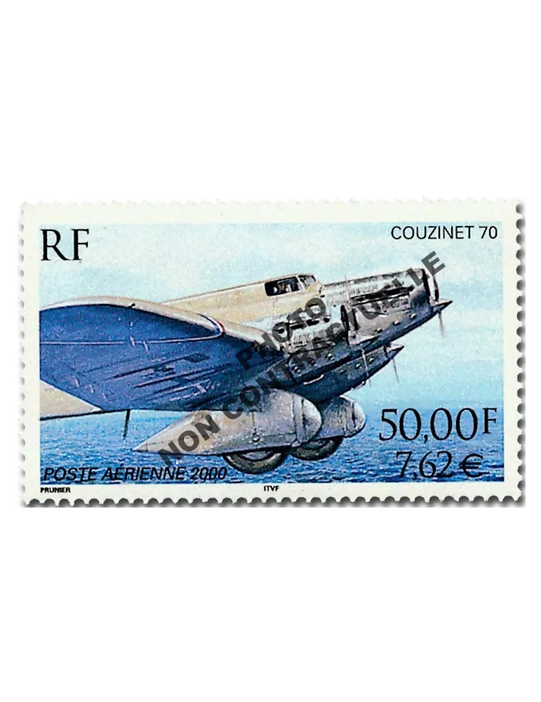 n° 64a -  Timbre France Poste aérienne