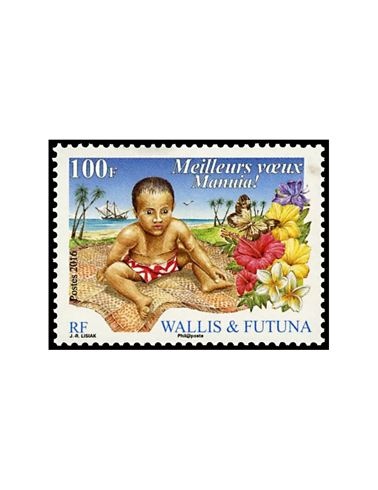 n° 863 - Timbre Wallis et Futuna Poste