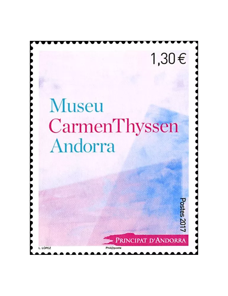 n° 794 - Timbre Andorre Poste