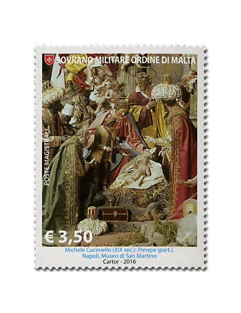 n° 1348 - Timbre ORDRE de MALTE Poste