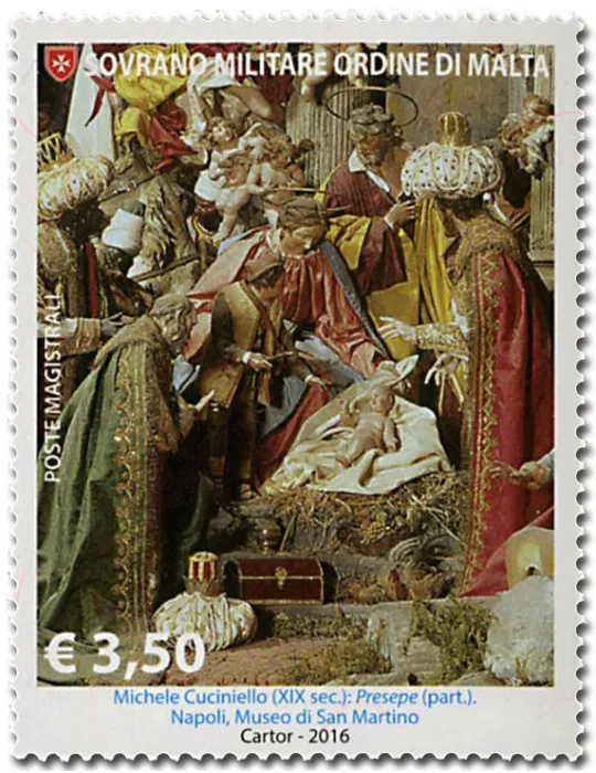 n° 1348 - Timbre ORDRE de MALTE Poste