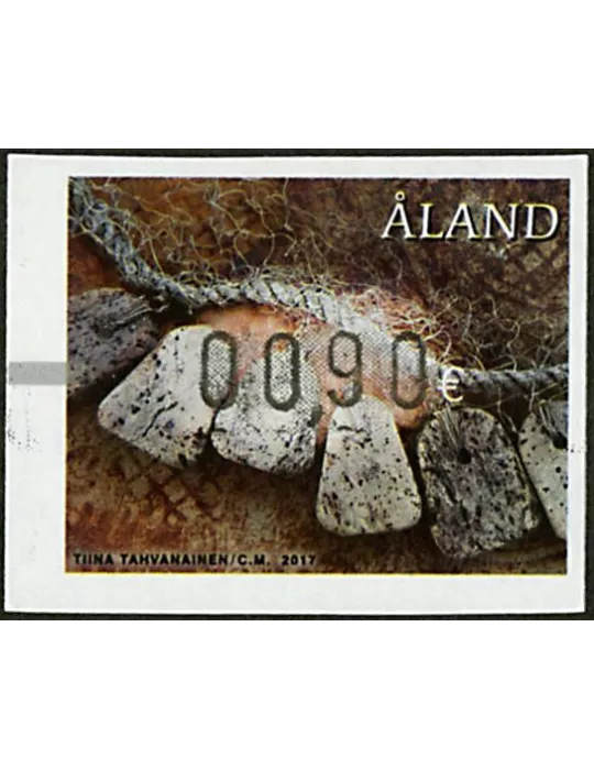 n° 26 - Timbre ALAND Timbres de distributeurs