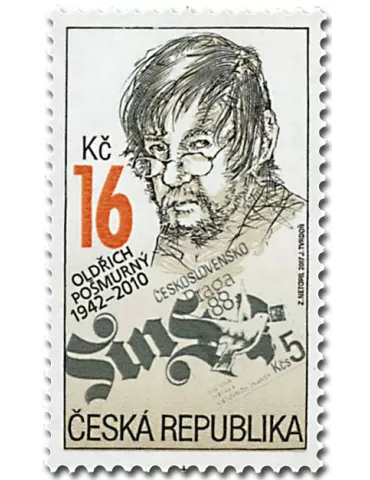 n° 823 - Timbre TCHEQUE (République) Poste