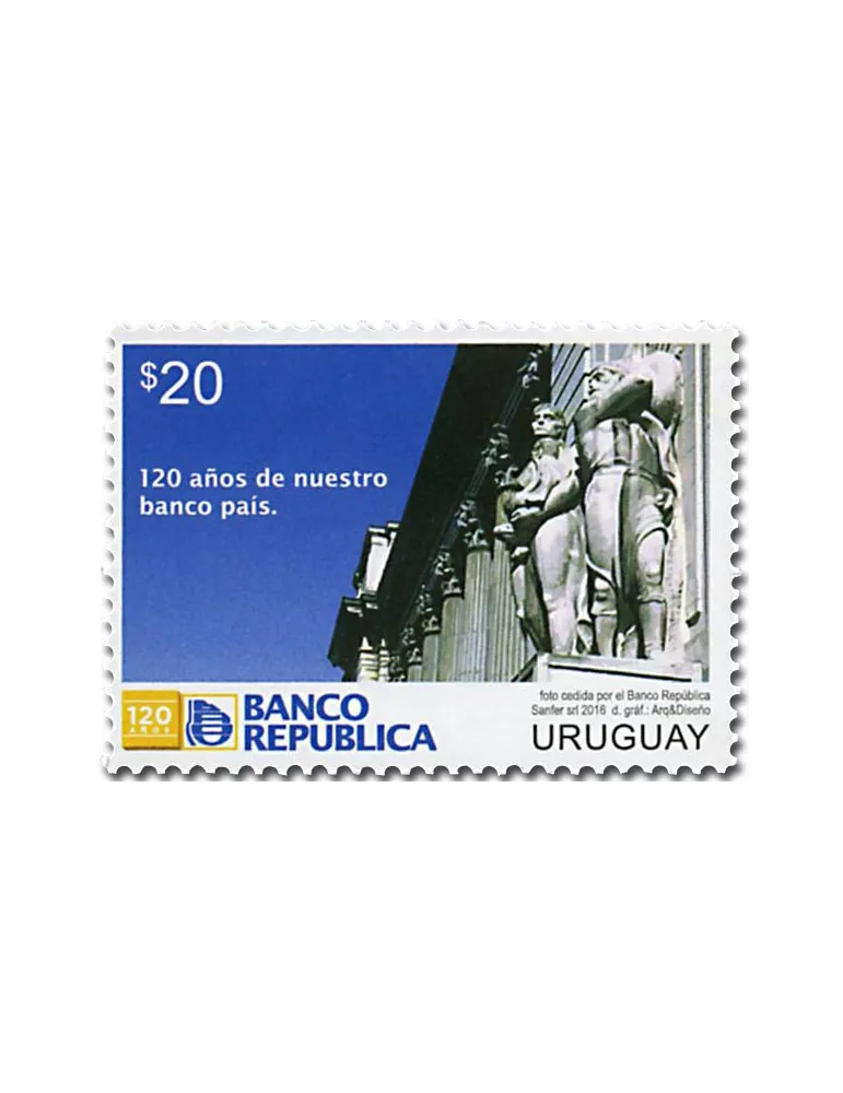 n° 2817 - Timbre URUGUAY Poste