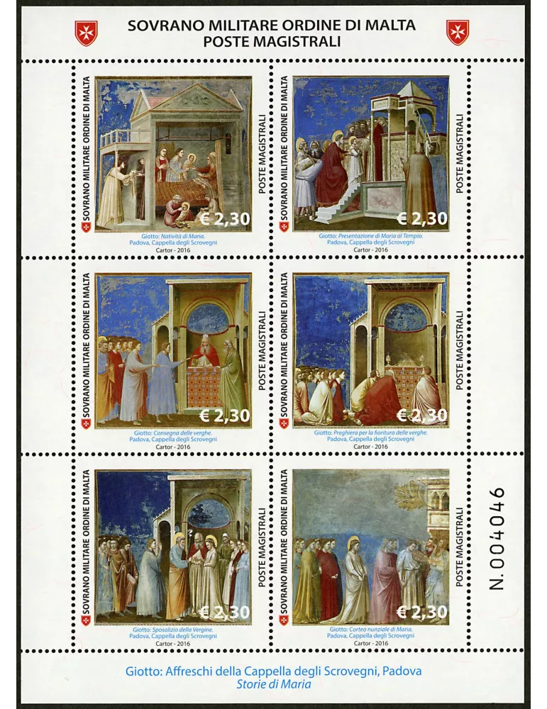 n° 1323 - Timbre ORDRE de MALTE Poste