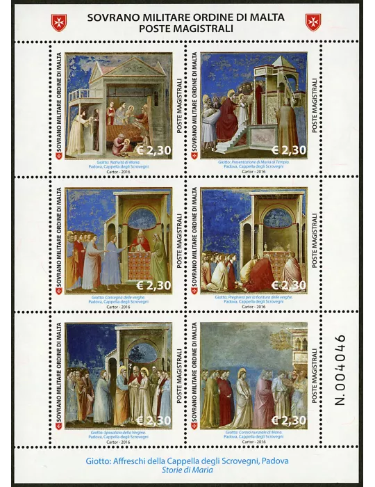 n° 1323 - Timbre ORDRE de MALTE Poste