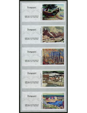n° 2 - Timbre CANADA Timbres de distributeurs