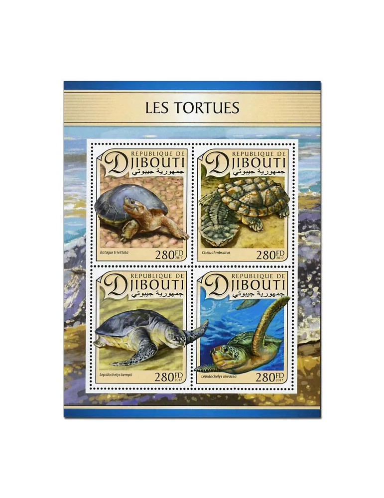 n° 1368 - Timbre DJIBOUTI Poste
