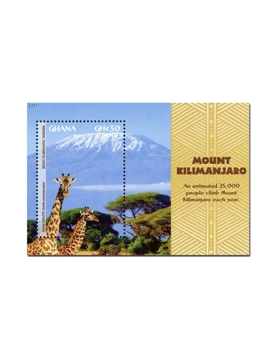 n° 606 - Timbre GHANA Blocs et feuillets