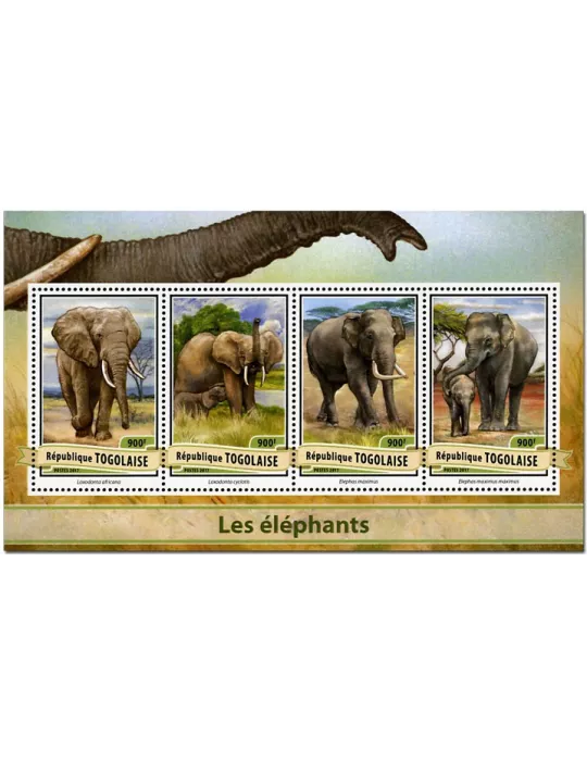 n° 5490 - Timbre TOGO  Poste