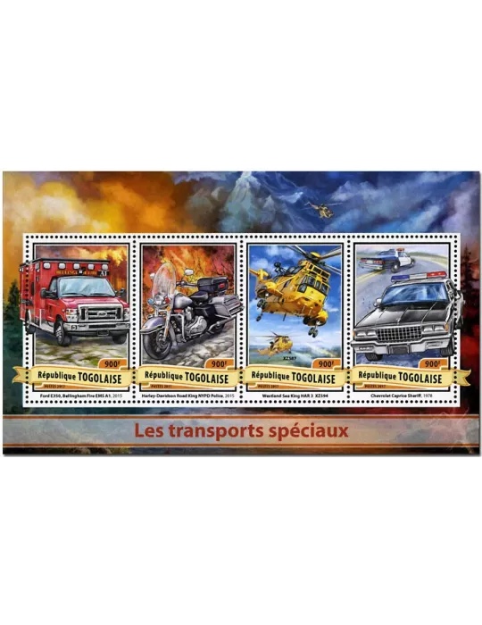 n° 5510 - Timbre TOGO  Poste