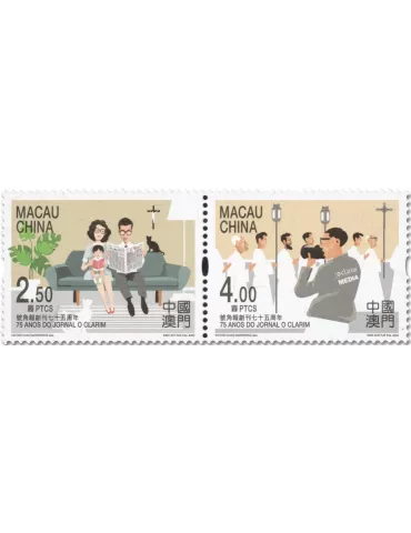 n° 2239/2240 - Timbre MACAO Poste