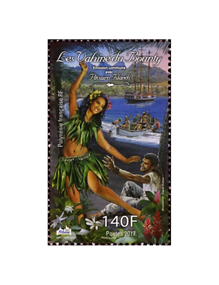 n° 1150 - Timbre Polynésie Poste