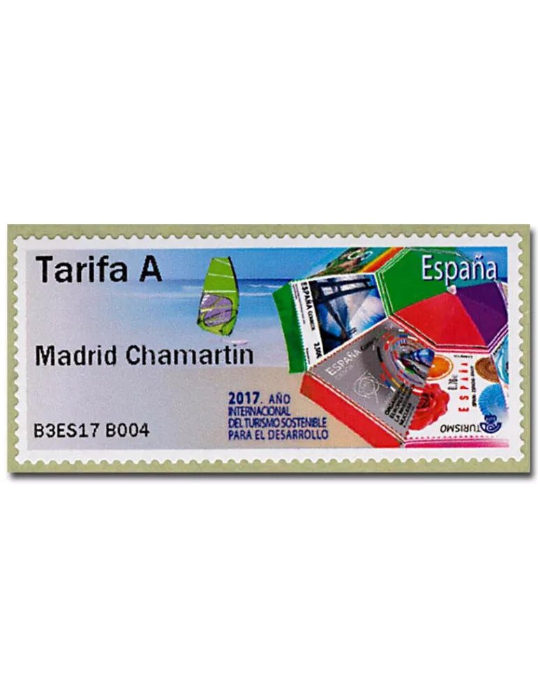 n° 136 - Timbre ESPAGNE Timbres de distributeurs