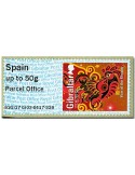 n° 37 - Timbre GIBRALTAR Timbres de distributeurs