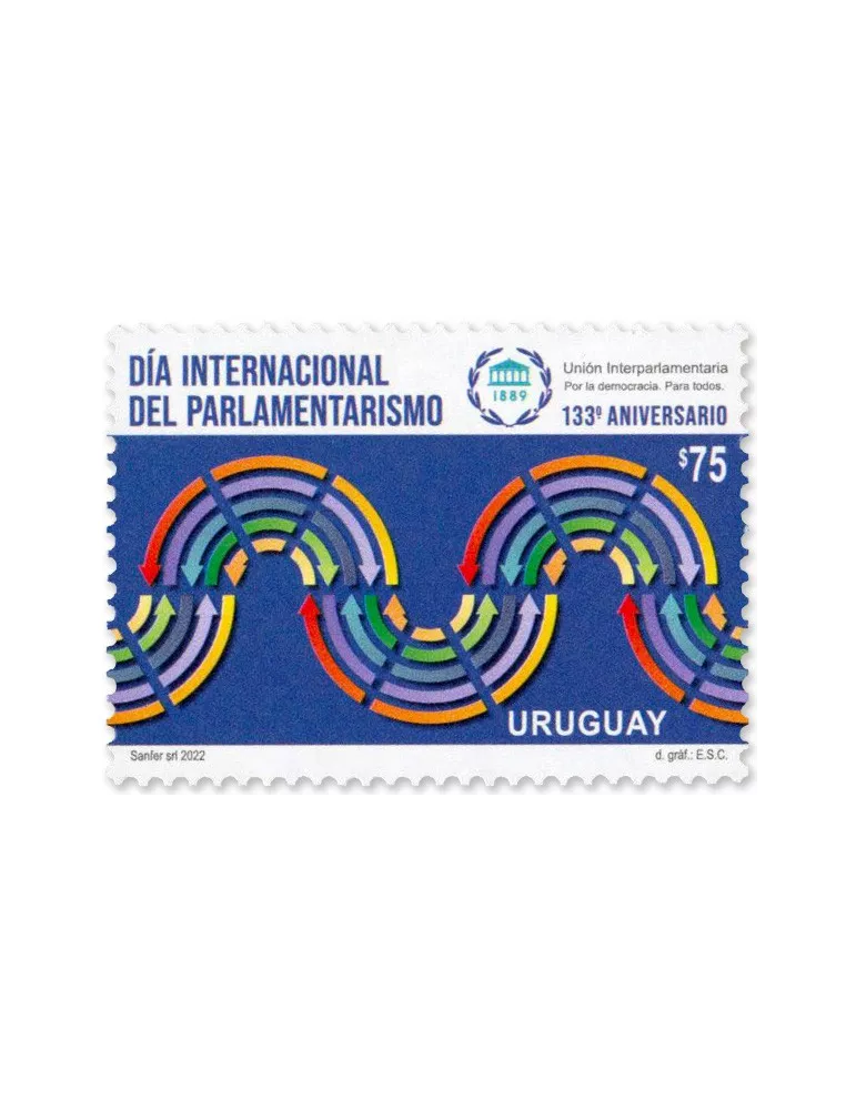 n° 3082 - Timbre URUGUAY Poste