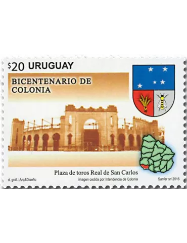 n° 2831 - Timbre URUGUAY Poste