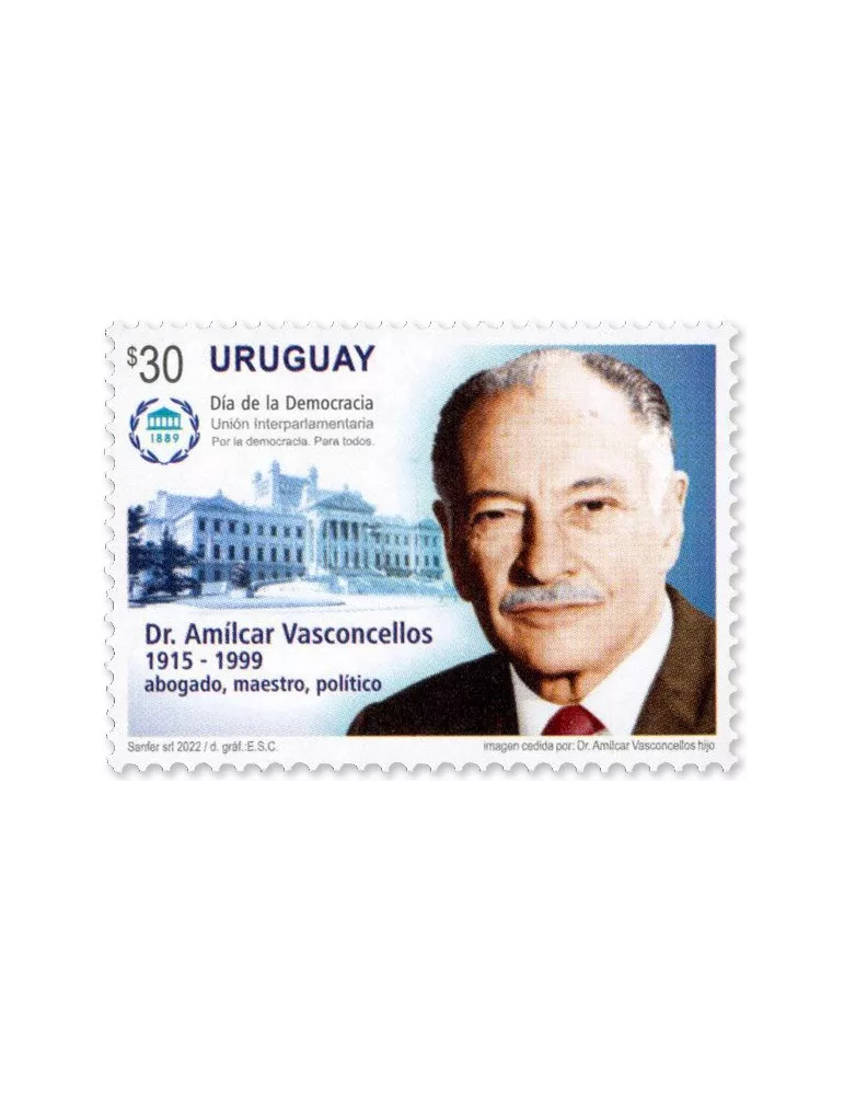 n° 3084 - Timbre URUGUAY Poste