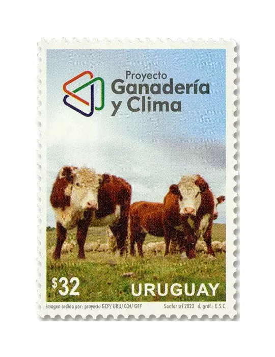 n° 3098 - Timbre URUGUAY Poste