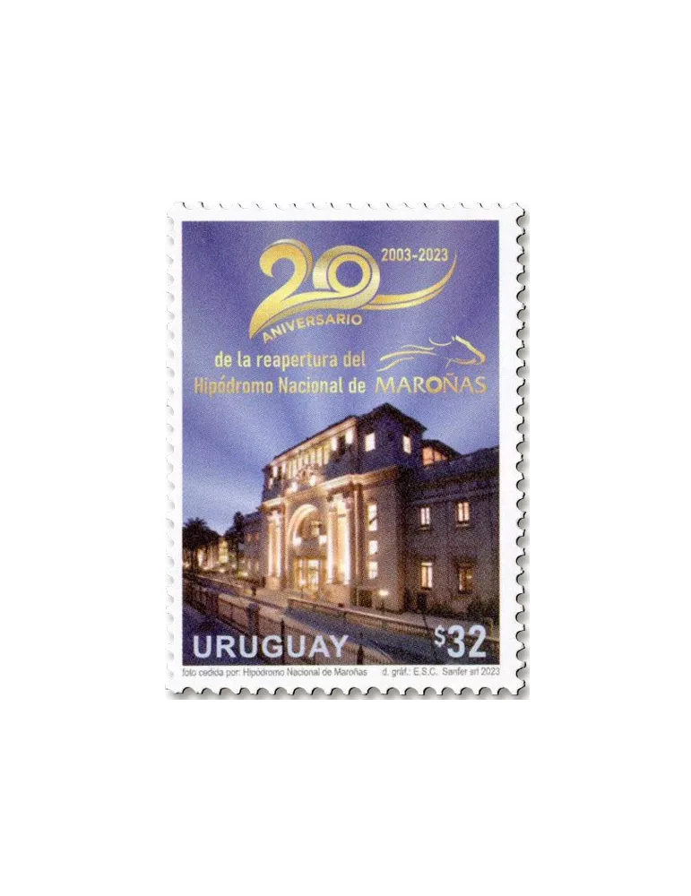 n° 3099 - Timbre URUGUAY Poste