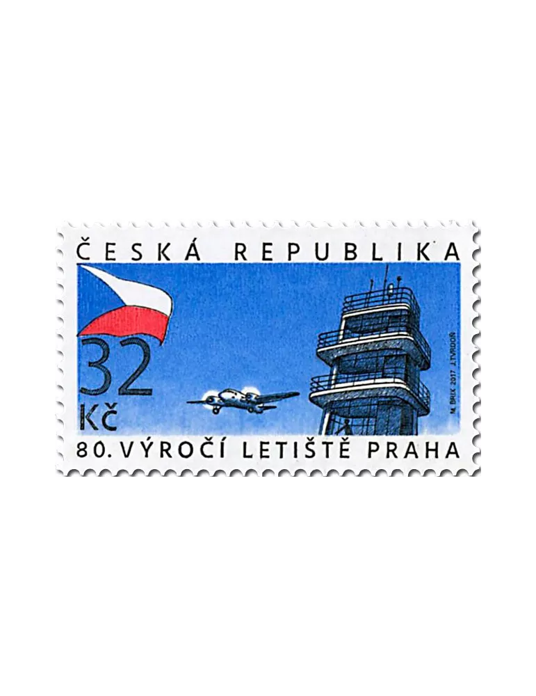 n° 831 - Timbre TCHEQUE (République) Poste