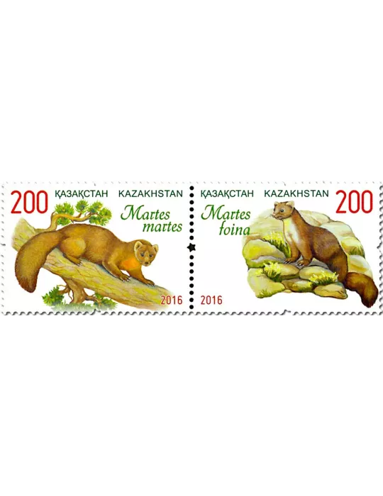 n° 776/777 - Timbre KAZAKHSTAN Poste