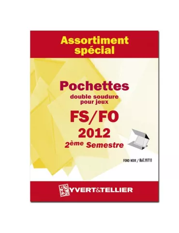 Assortiment de pochettes (double soudure) : 2012-2ème semestre
