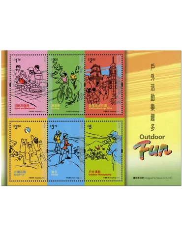 n° 303 - Timbre HONG KONG Blocs et feuillets