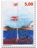 n° 732/733 - Timbre GROENLAND Poste