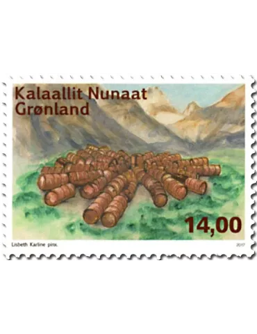 n° 732/733 - Timbre GROENLAND Poste 2